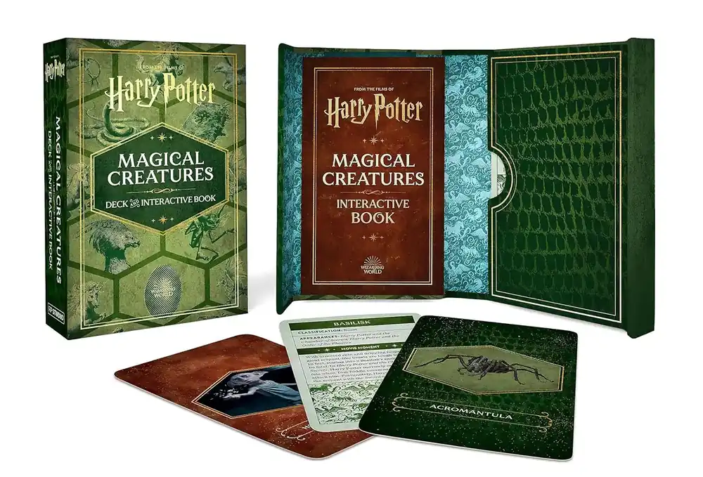 Prisnedsättning - Harry Potter Magical Creatures Deck and Interactive Book