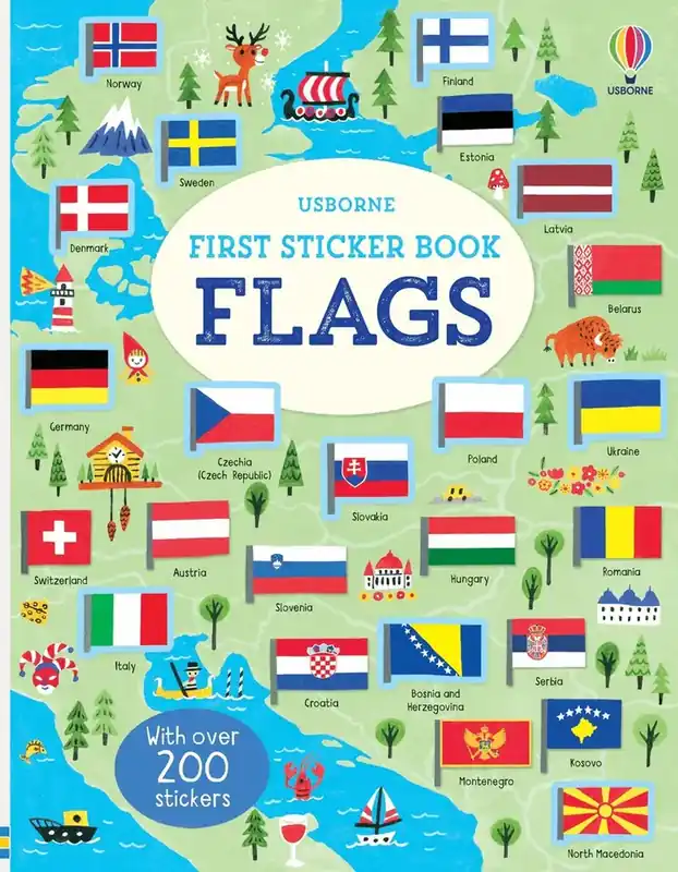First Sticker Book Flags | Rekommenderas