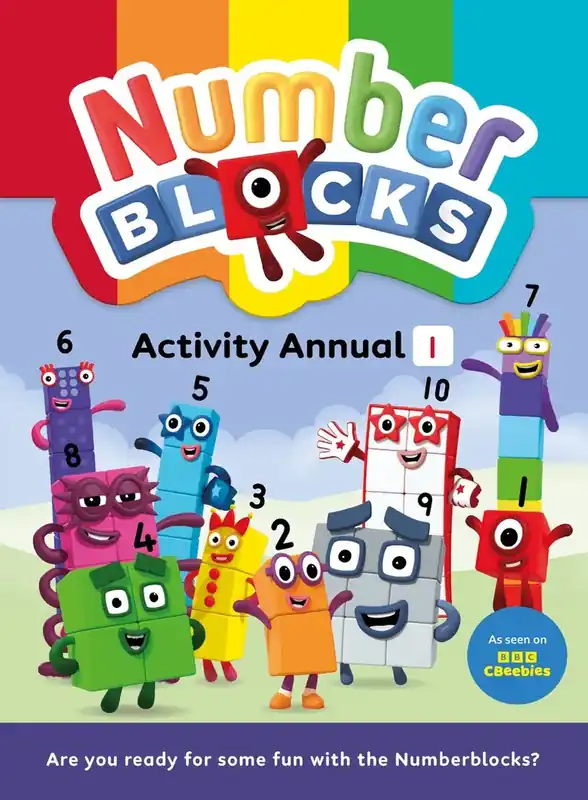 Numberblocks Activity Annual 1 | Expressleverans