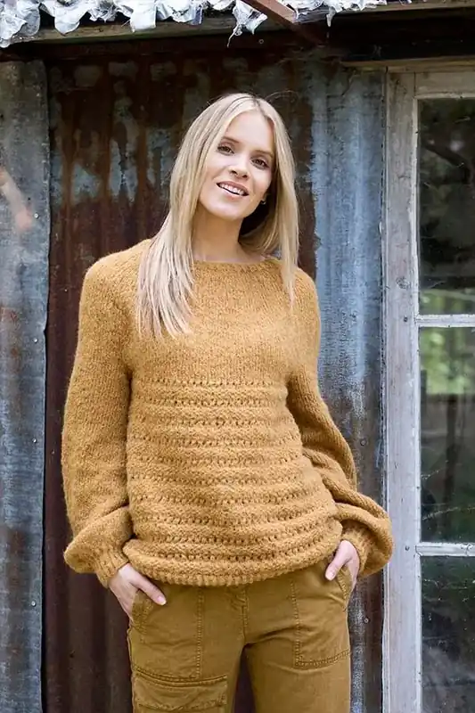 80-06 Sofie genser gul - Dagens deal